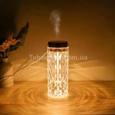 Зволожувач повітря з нічником Rose Lamp Humidifier Білий
