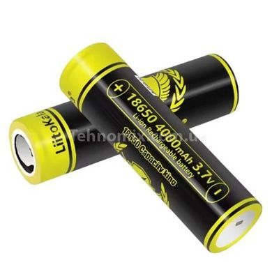 Аккумулятор сменный 18650 4000mAh LiitoKala King4000 Черный с желтым