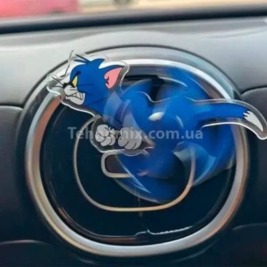 Набор декора в авто с креплением на дефлектор Tom and Jerry in Car