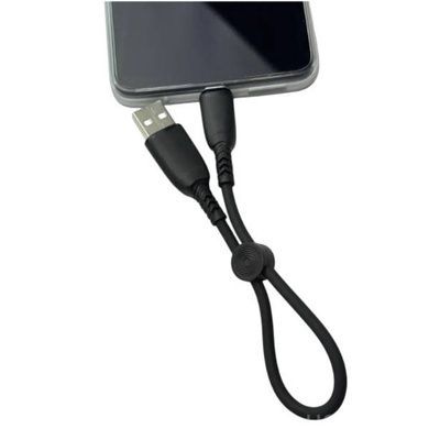Кабель XO NB247 Suluo Series Portable Silicone 6A Type-c Data Cable L=25cm Черный