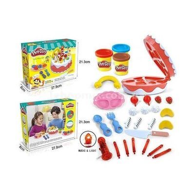 Набір тіста для ліплення 3 баночки з формами Cake Mountain Play-Doh