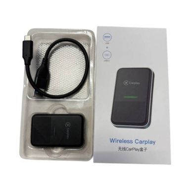 Адаптер беспроводной CarPlay Wi-Fi USB Черный