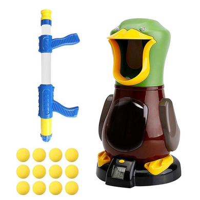 Пістолет з голодної качкою для стрільби Hit Me Duck