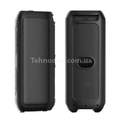 Бездротова колонка з RGB підсвічуванням 40Вт Bluetooth, AUX, USB SPS ZQS8255 Чорна