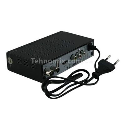 Тюнер цифровой DVB-T2 с поддержкой WiFi адаптера UKC T2-0968 Черный