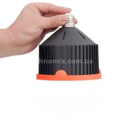 Кемпінгова лампа зі знімним акумулятором 18650 15Вт Type-C LED Emergency Bulb BL566 Біла з чорним