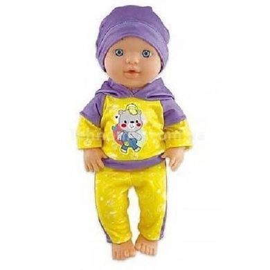 Игрушка Пупс 31см пьет с бутылочки + аксессуары Yala Baby YL-2239F