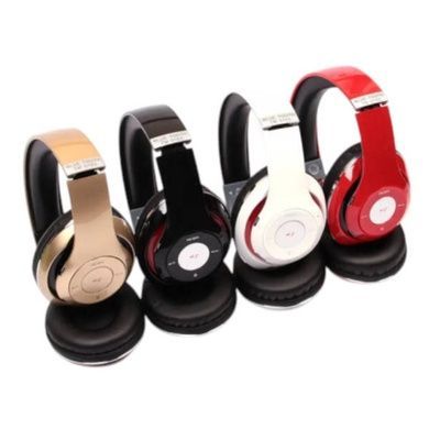 Наушники аккумуляторные беспроводные акустические Bluetooth TM010 Белые