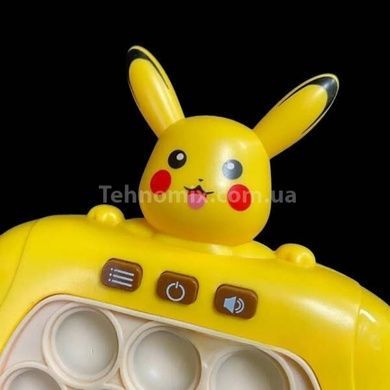 Игрушка антистресс Pop it PRO Pikachu Pokemon Желтый