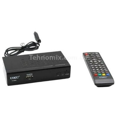 Тюнер цифровой DVB-T2 с поддержкой WiFi адаптера UKC T2-0968 Черный