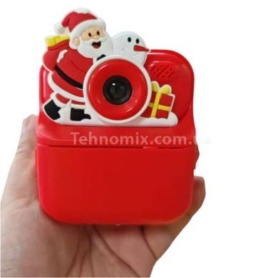Фотоаппарат моментальной печати Санта Digital Color А-2124 Красный