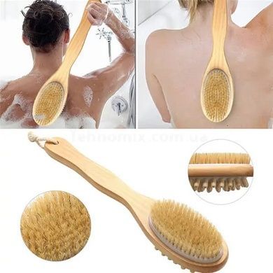 Дерев'яна щітка brush wood both side