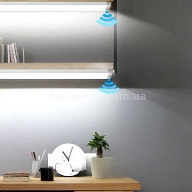 Светильник подвесной аккумуляторный на магнитах 30см с датчиком движения Cabinet light Белый