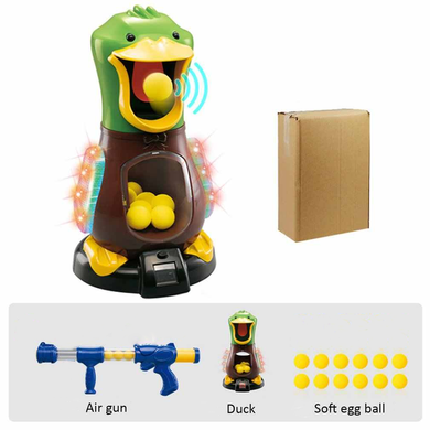 Пістолет з голодної качкою для стрільби Hit Me Duck