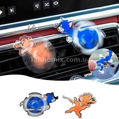 Набор декора в авто с креплением на дефлектор Tom and Jerry in Car