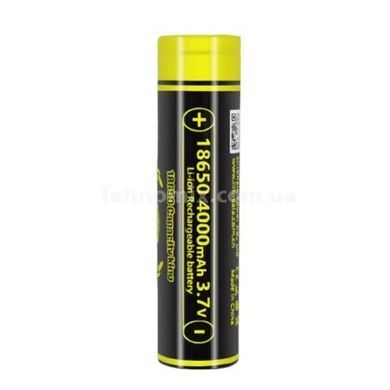 Аккумулятор сменный 18650 4000mAh LiitoKala King4000 Черный с желтым