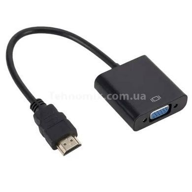 Конвертер HDMI на VGA Черный