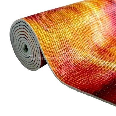 Килимок для йоги та фітнесу Yoga Mat Вогонь