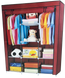 Складаний тканинний шафа Storage Wardrobe 28130 червоний