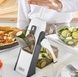 Измельчитель овощей SAFE SLICE MANDOLINE Ручная овощерезка с контейнером Серый