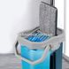Комплект для прибирання відро і швабра з автоматичним віджимом Scratch ANET 9л Синій