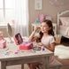 Набор детской косметики и аксессуаров для девочек Стич 15 предметов 661-2 STITCH Красный с леопардовой подкладкой
