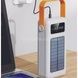 Power Bank із сонячною панеллю та проводами 160000 YM-640 CX Білий