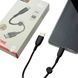 Кабель XO NB247 Suluo Series Portable Silicone 6A Type-c Data Cable L=25cm Черный