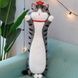 Игрушка мягкая Кот-батон полосатый 107см М 16945 Серый