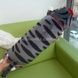 Игрушка мягкая Кот-батон полосатый 107см М 16945 Серый