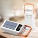 Power Bank із сонячною панеллю та проводами 160000 YM-640 CX Білий