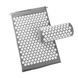 Акупунктурний масажний килимок Acupressure Mat Bed or of Nails Сірий