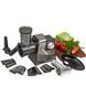 Мясорубка-овощерезка 10in1 со сменными насадками Hoffmans HM-277 (1000W)