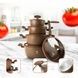 Набор посуды с гранитным покрытием Top Kitchen TК00100 Коричневый