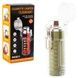 Ліхтар запальничка акумуляторний white+red+RGB 8811-COB Прозорий