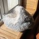 Лежанка з капюшоном для котів та собак дрібних порід ⌀44см Pet sleeping bag AND 5662 Сіра з білим