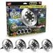 Вуличні ліхтарі на сонячній батареї 4 шт 8 діодів Disk lights