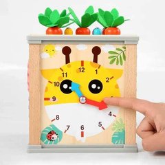 Куб логический деревянный Летний сад Montessori Toy Play Kits