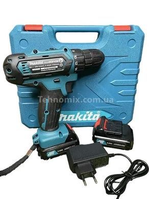 Шуруповерт аккумуляторный MAKITA 331DWE 21V/5.0Ah с набором инструментов Li-Ion