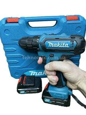 Шуруповерт аккумуляторный MAKITA 331DWE 21V/5.0Ah с набором инструментов Li-Ion
