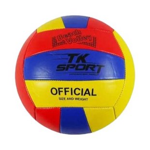 М'яч волейбольний TK Sport З 40072-2 Червоний із синім