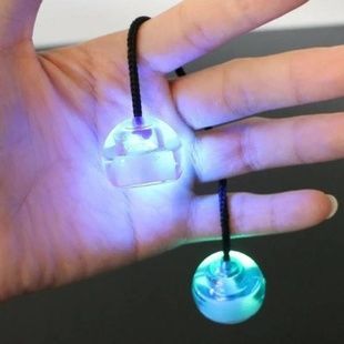 Шарики светодиодные антистресс Thumb chucks в пакетике Прозрачные