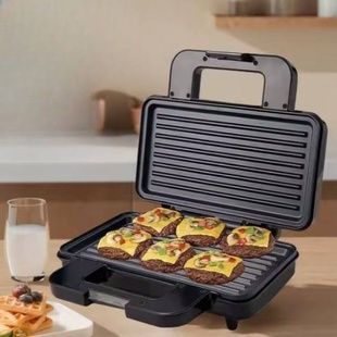 Мультимейкер 3в1 с антипригарным покрытием 1000 Вт Sokany SK-BBQ-835