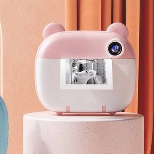 Дитячий фотоапарат моментального друку DIY Instant Digital Camera Рожевий