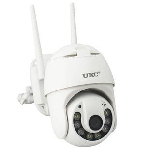 Камера видеонаблюдения уличная v380 WI-FI IP 1080p 2.0 mp 360 UKC Белая
