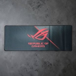 Коврик для компьютерной мыши 80*30см AS Rog Черный с принтом