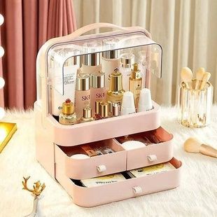 Органайзер для косметики Cosmetic storage box Рожевий