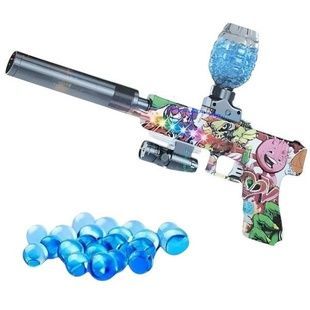 Пистолет с орбизами зарядка USB Water gun WH74 Белый с желтым