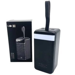 Power bank з дисплеєм 80000mAh 22.5W King Power PD-80 Чорний