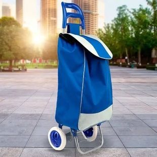 Сумка на колесиках для покупок Trolley small Синяя